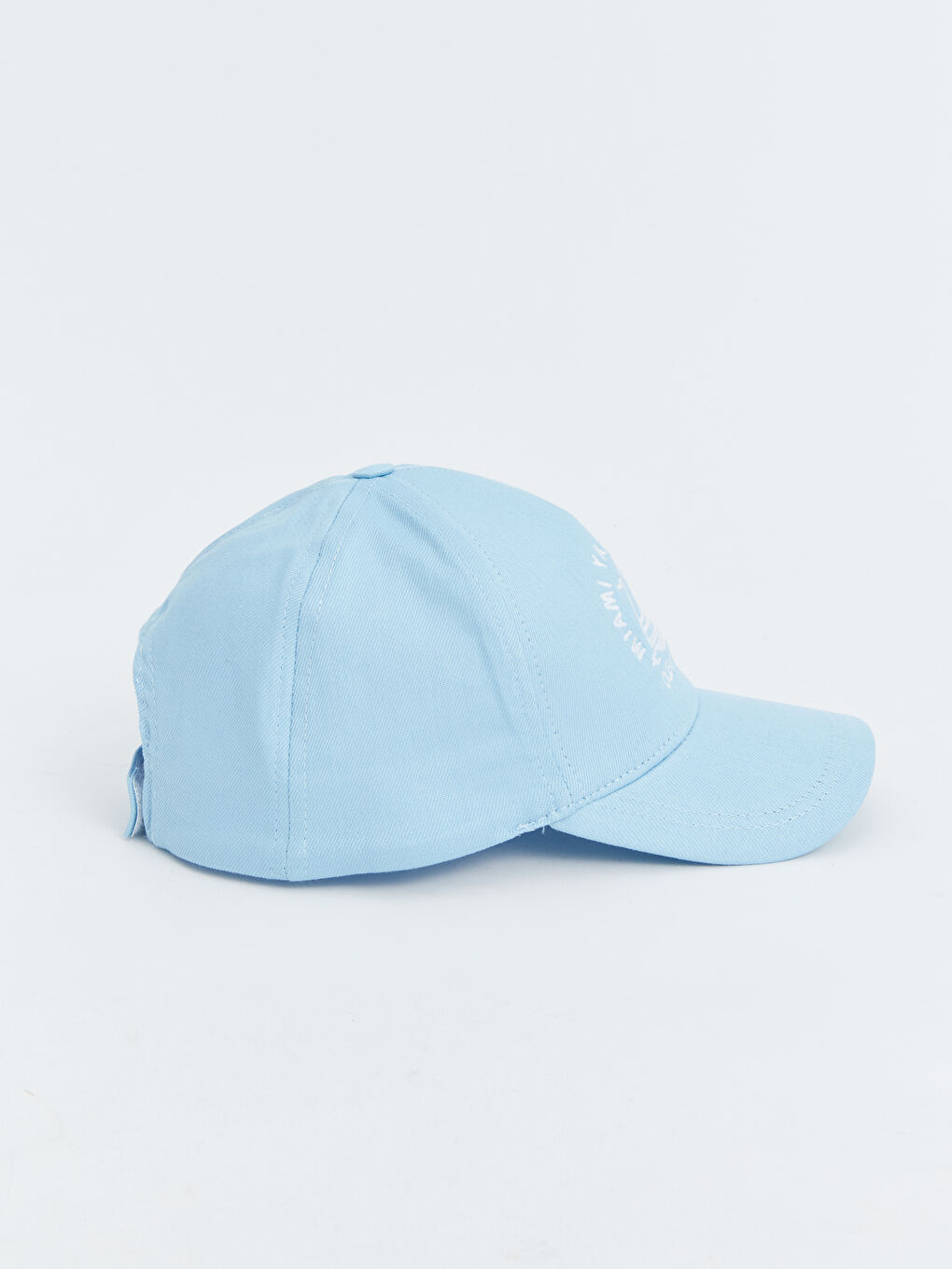 Mavi Nakışlı Erkek Çocuk Kep Şapka-1