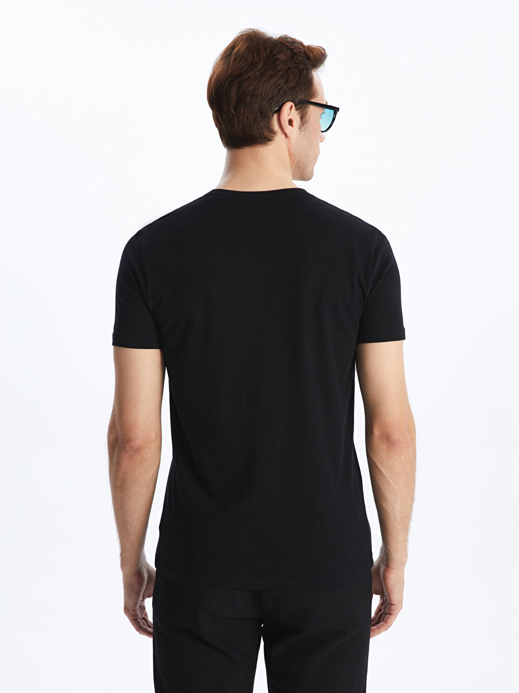 LCWAIKIKI Classic T-shirt pour Hommes en Jersey à Col Rond -W46203Z8-CVL