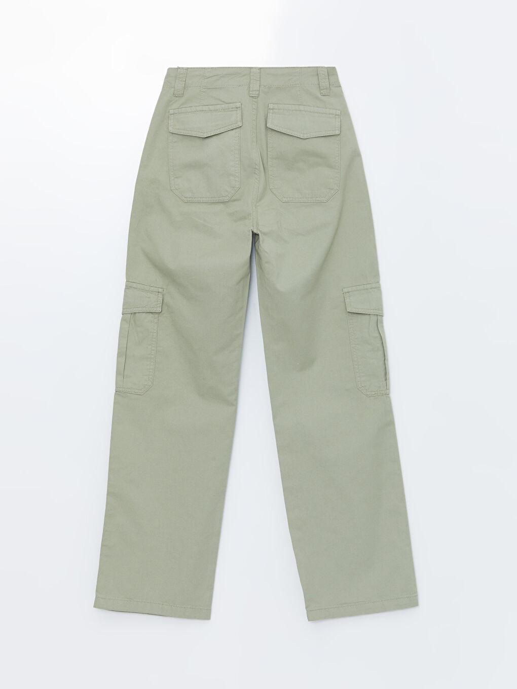 Standard Fit Gabardine Women's Cargo Pants -S4J787Z8-VKZ