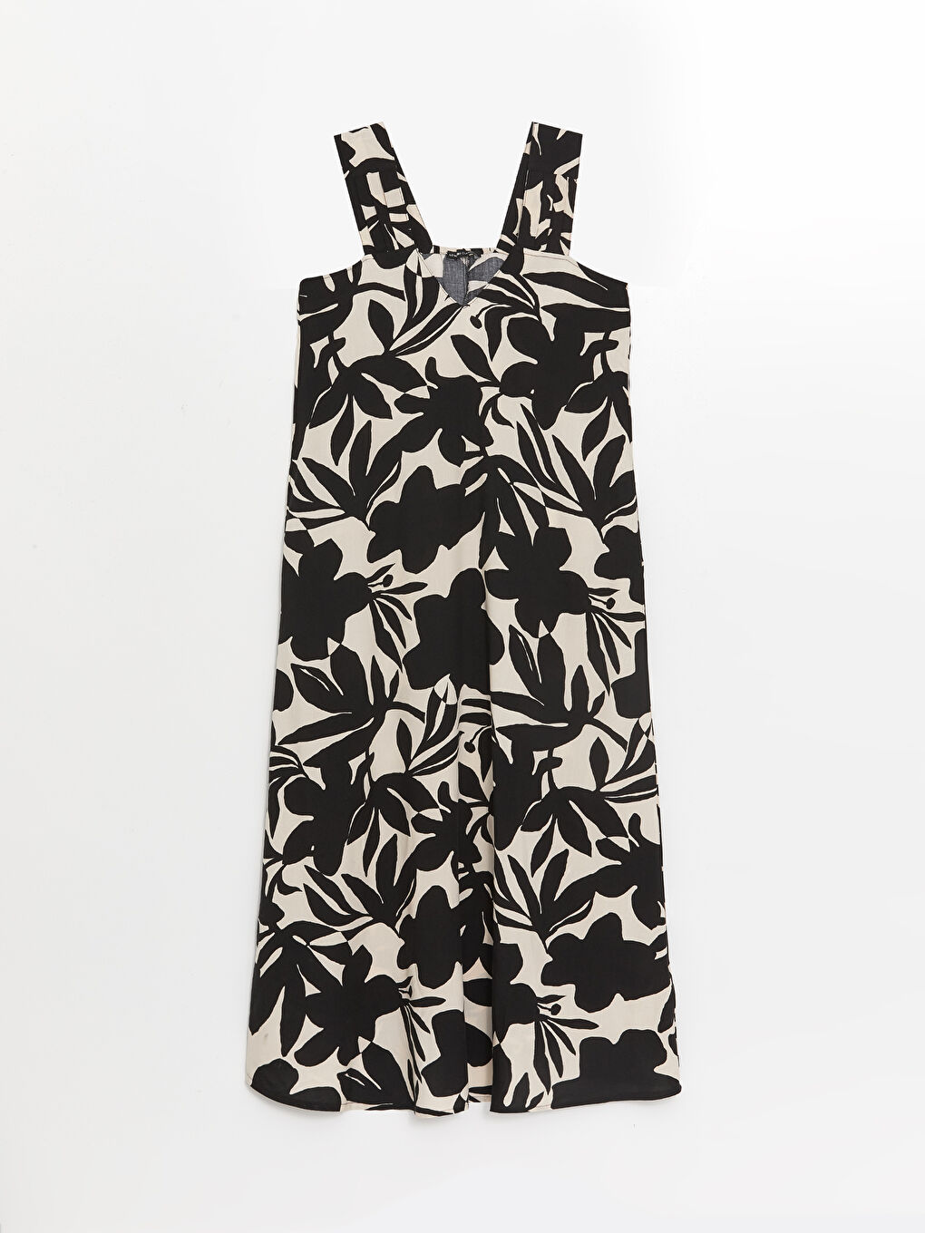 V Neck Floral A-Line Women's Dress -S4J823Z8-LQJ