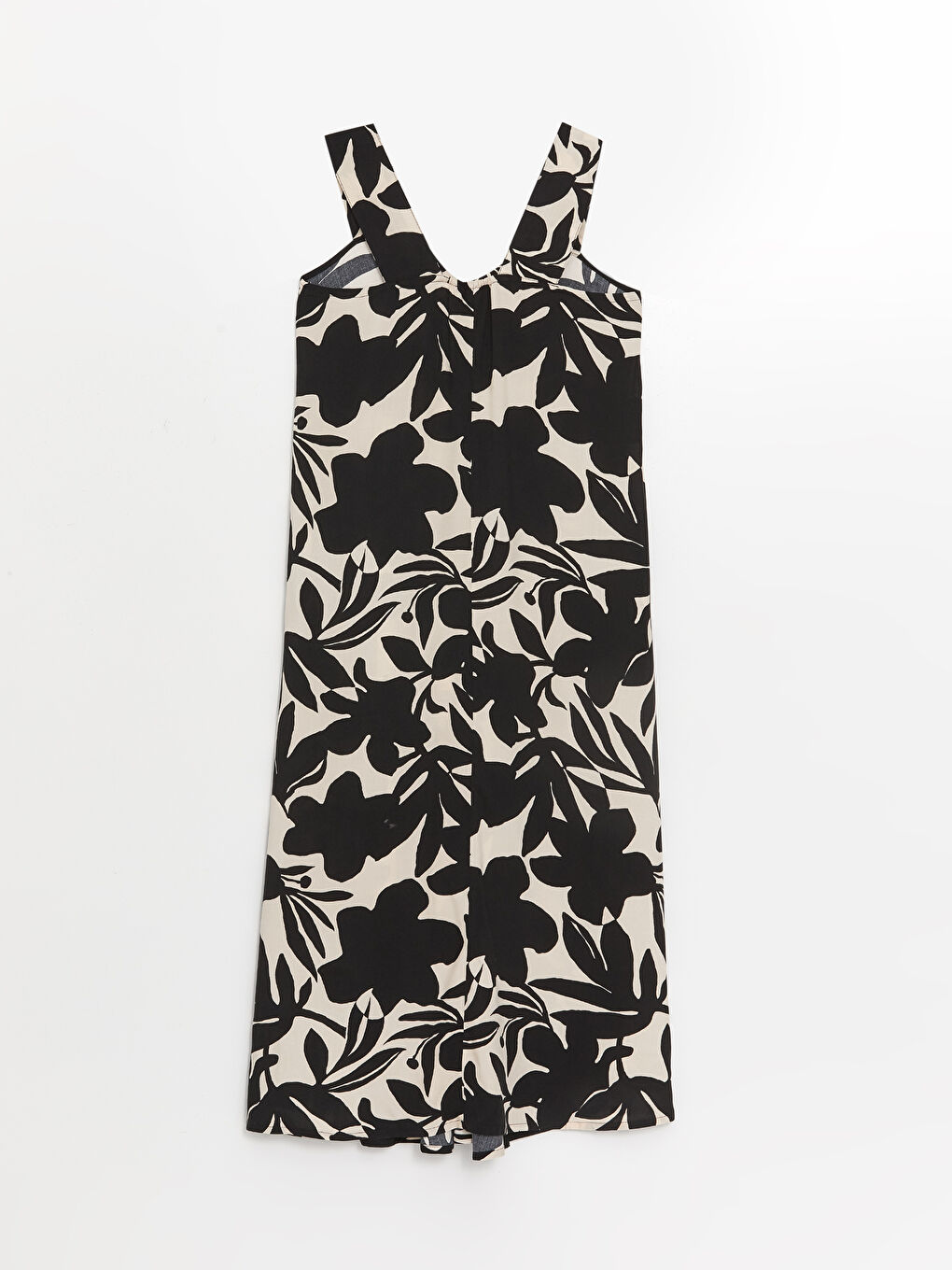 V Neck Floral A-Line Women's Dress -S4J823Z8-LQJ