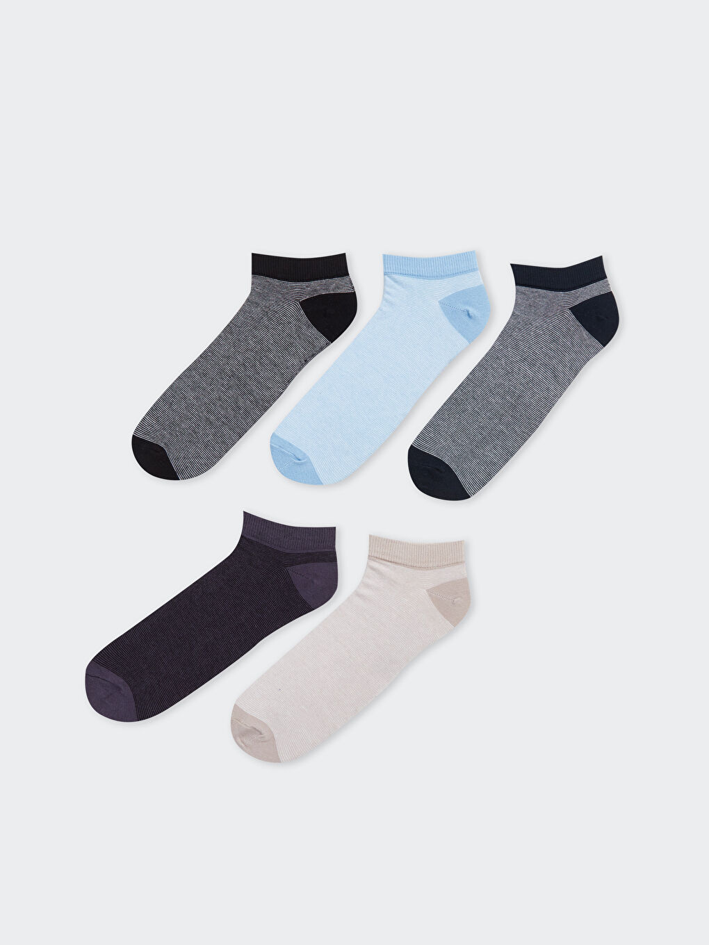 Men's Sneaker Socks 5 Pack