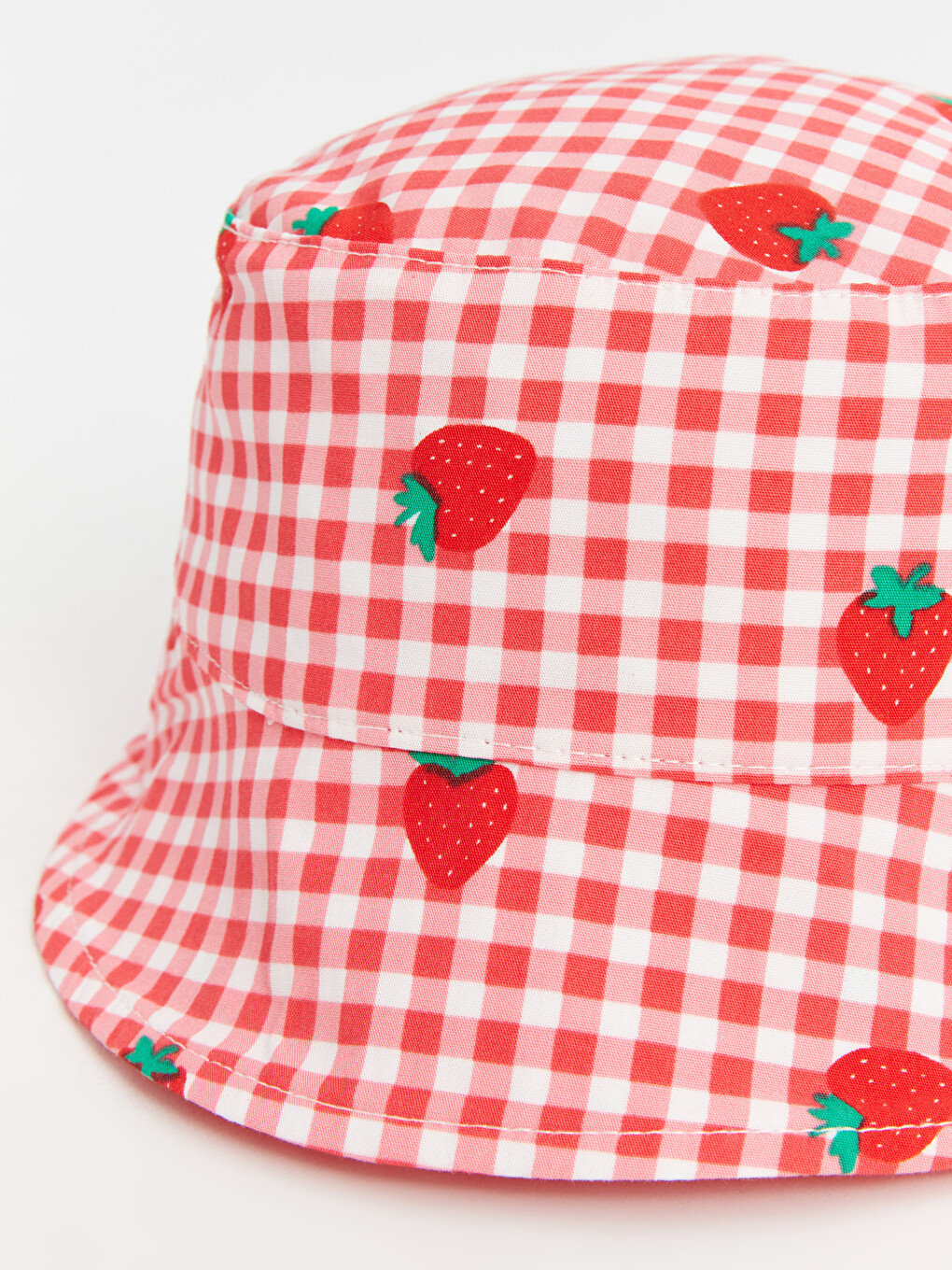Baskılı Kız Bebek Bucket Şapka-2