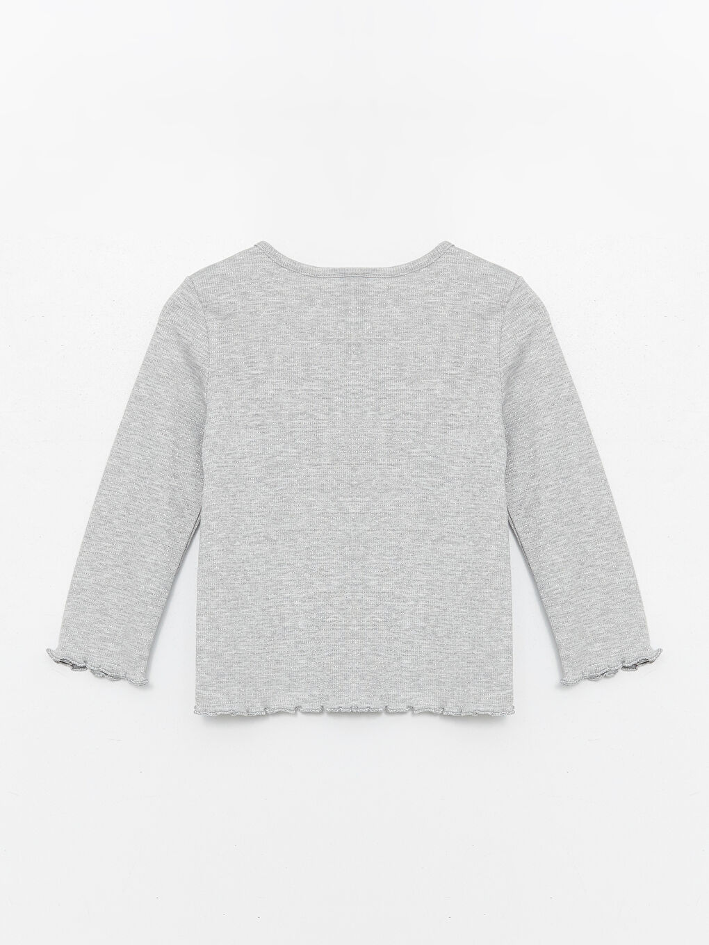 Crew Neck Long Sleeve Baby Girl T-Shirt -S4J885Z1-G8Z