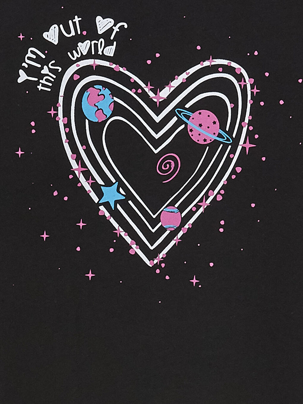 Crew Neck Printed Short Sleeve Baby Girl T-Shirt -S4J886Z1-CVL