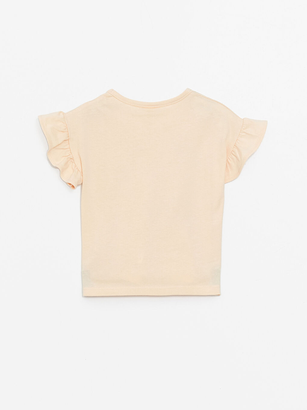 Crew Neck Printed Short Sleeve Baby Girl T-Shirt -S4J886Z1-FW7