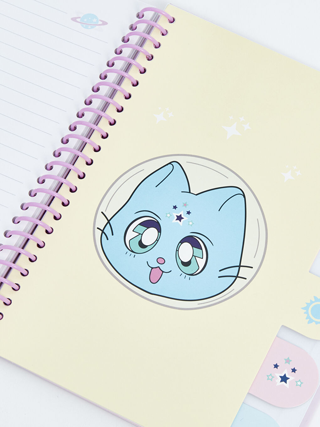 Cat Printed Spiral Notebook-4