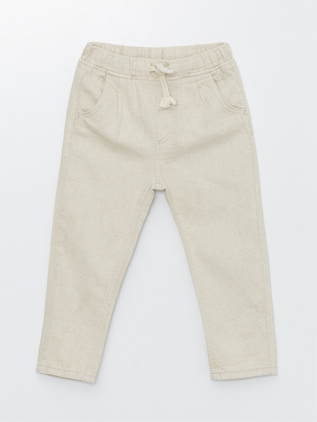 LCW Kids Bej Basic Erkek Bebek Pantolon