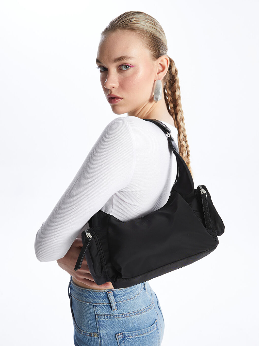 LCW ACCESSORIES Multi-Compartment Women's Baguette Bag -S4J937Z8-HUC