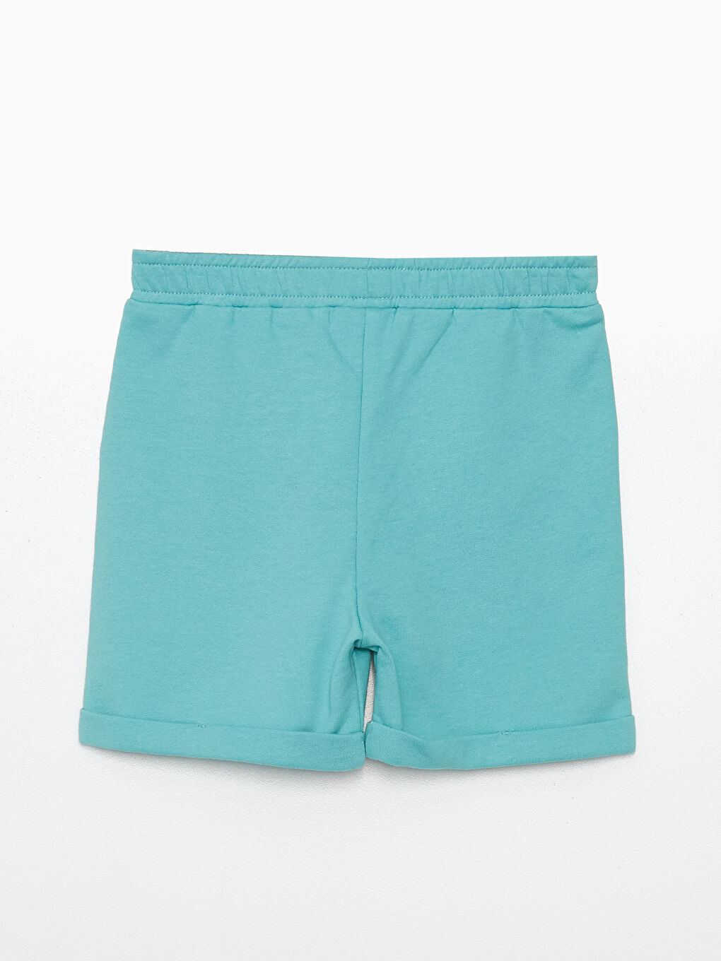 شورت بيبى اولادى ساده بخصر مطاطى  -S4J943Z1-GRY