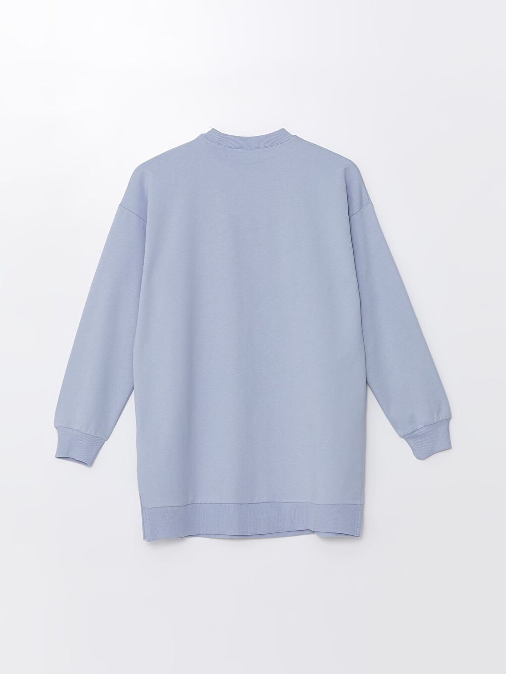 Crew Neck Printed Women's Sweatshirt Tunic -S4J968Z8-QYC