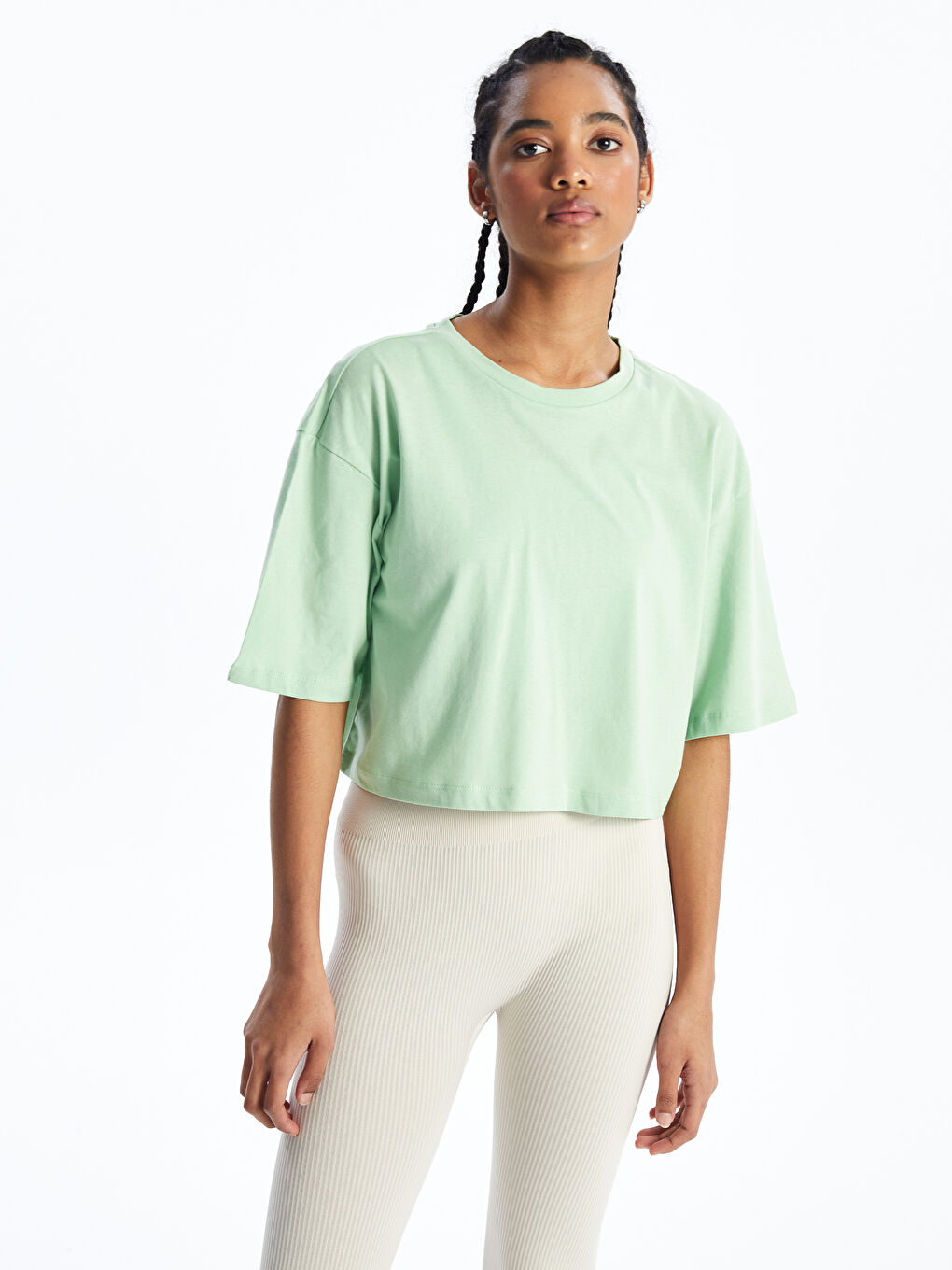 ZELENA Crop top Žena -S4J982Z8-SX9