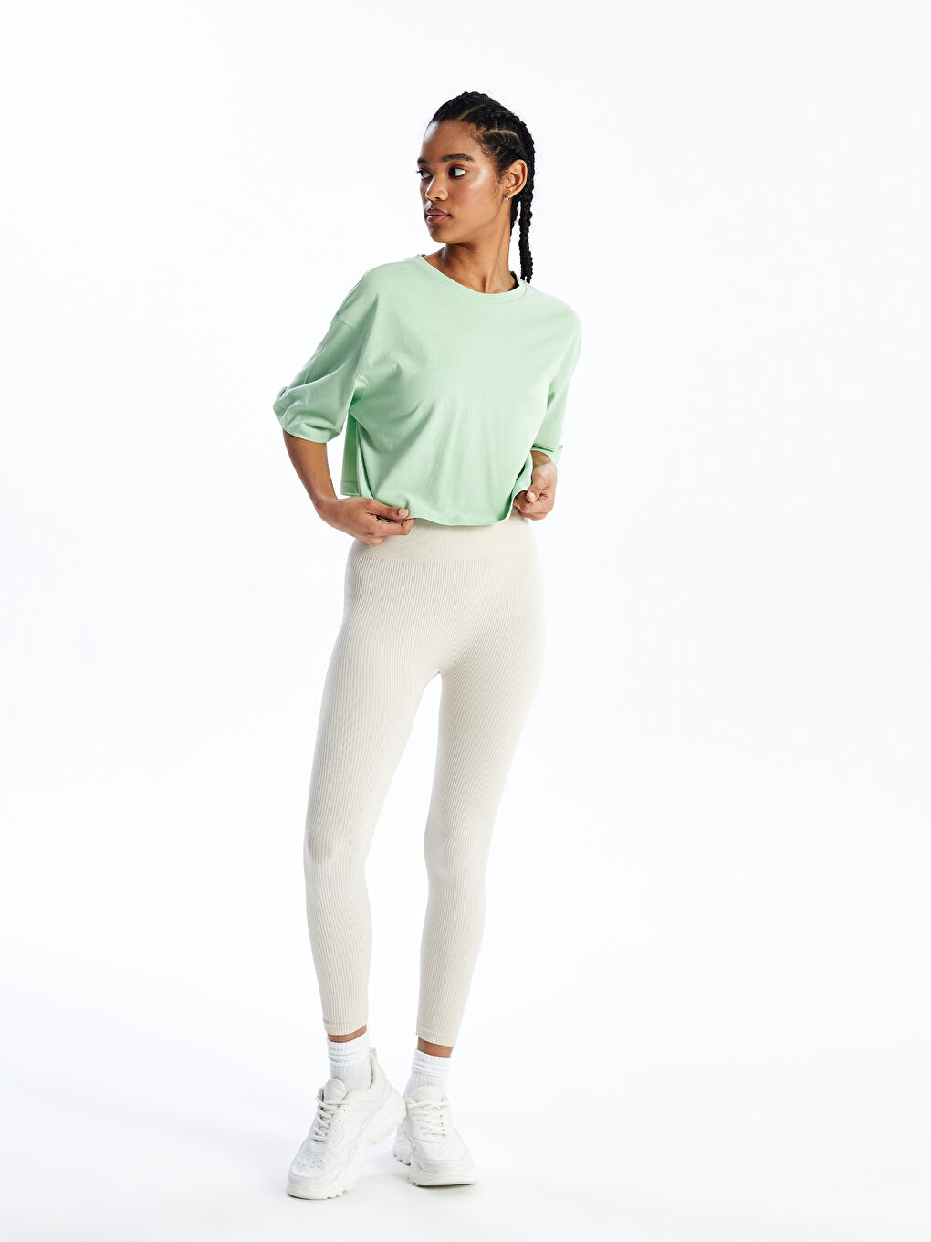 ZELENA Crop top Žena -S4J982Z8-SX9