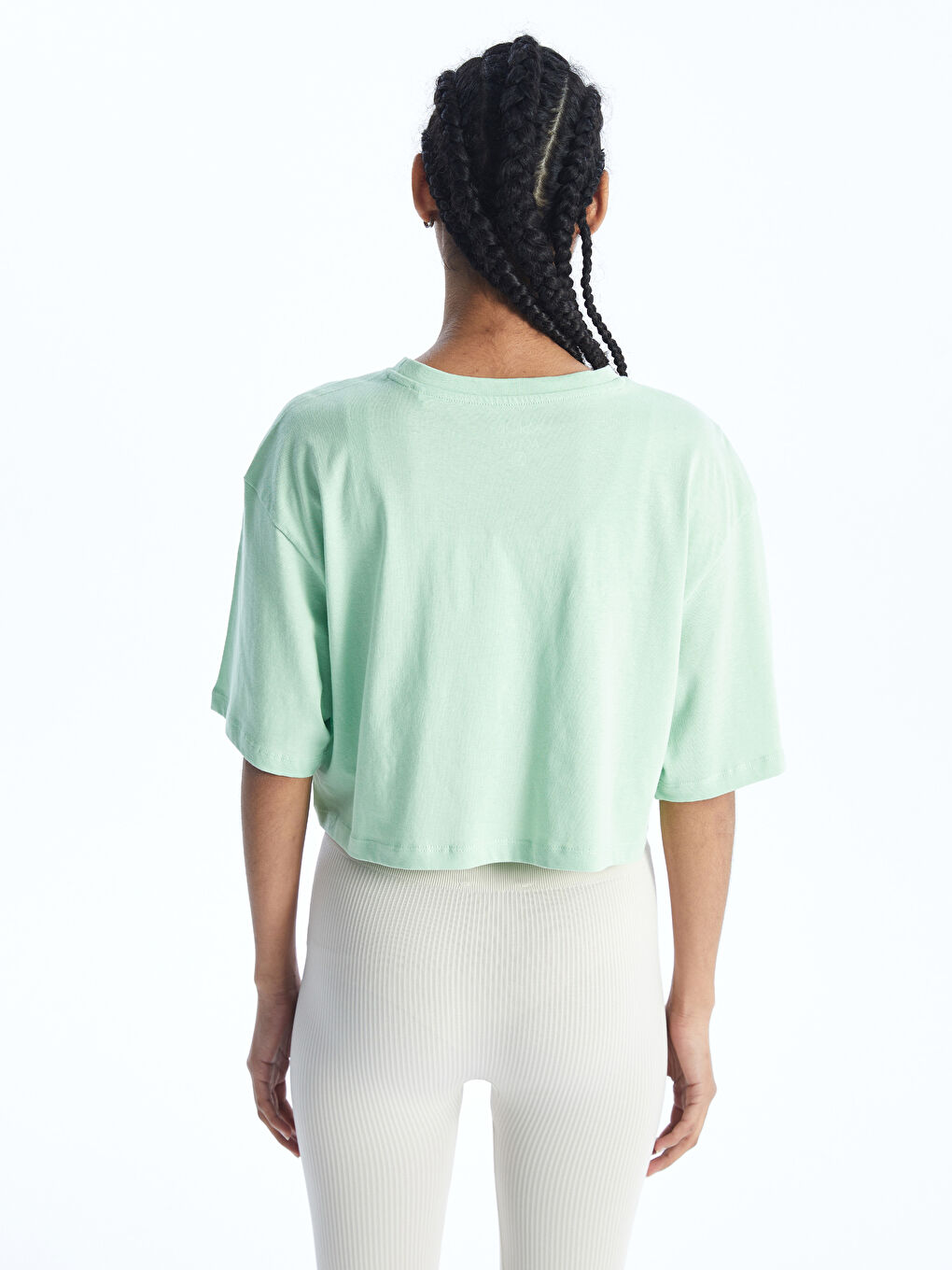 ZELENA Crop top Žena -S4J982Z8-SX9
