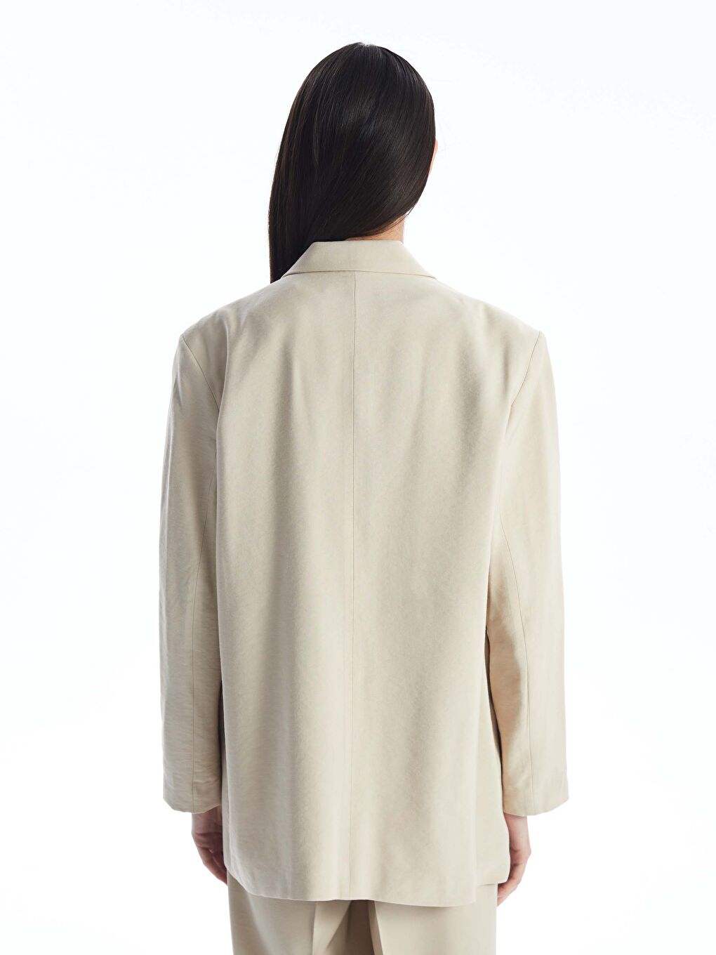 LC Waikiki Plain Long Sleeve Women's Blazer Jacket -S4J984Z8-VKE