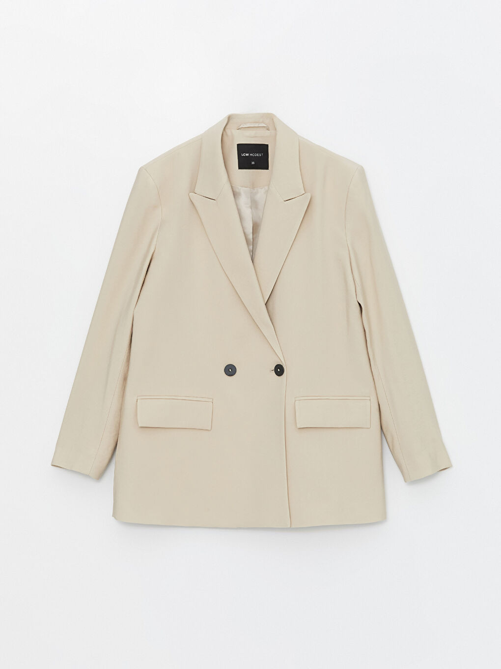 LC Waikiki Plain Long Sleeve Women's Blazer Jacket -S4J984Z8-VKE