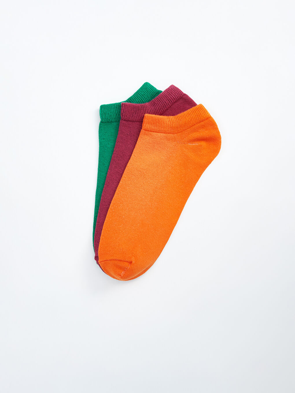 Women's Plain Trainer Socks 3-pack-1