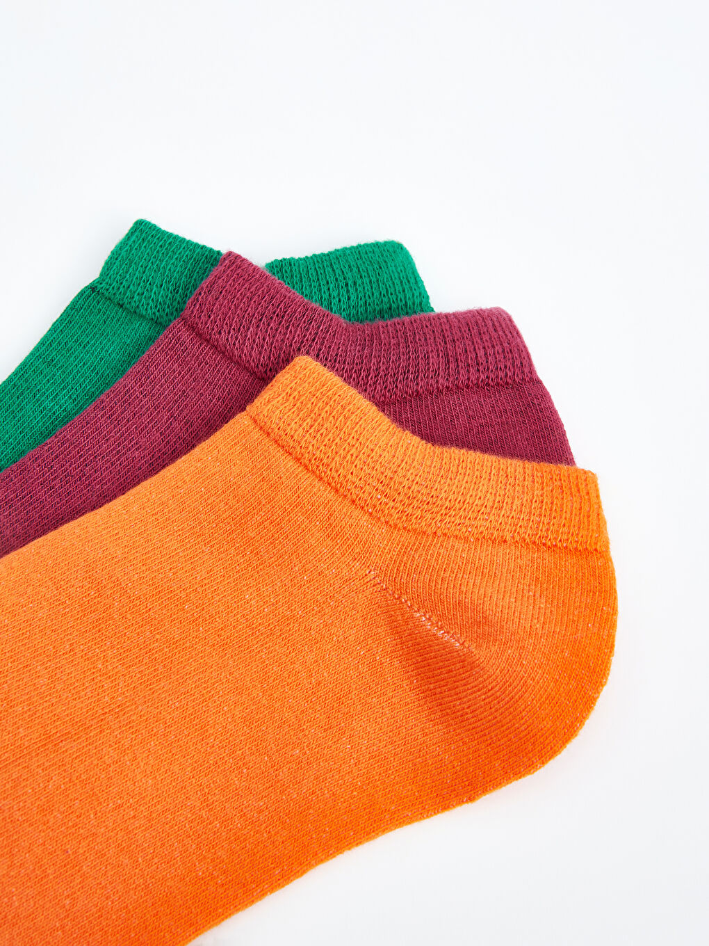 Women's Plain Trainer Socks 3-pack-2