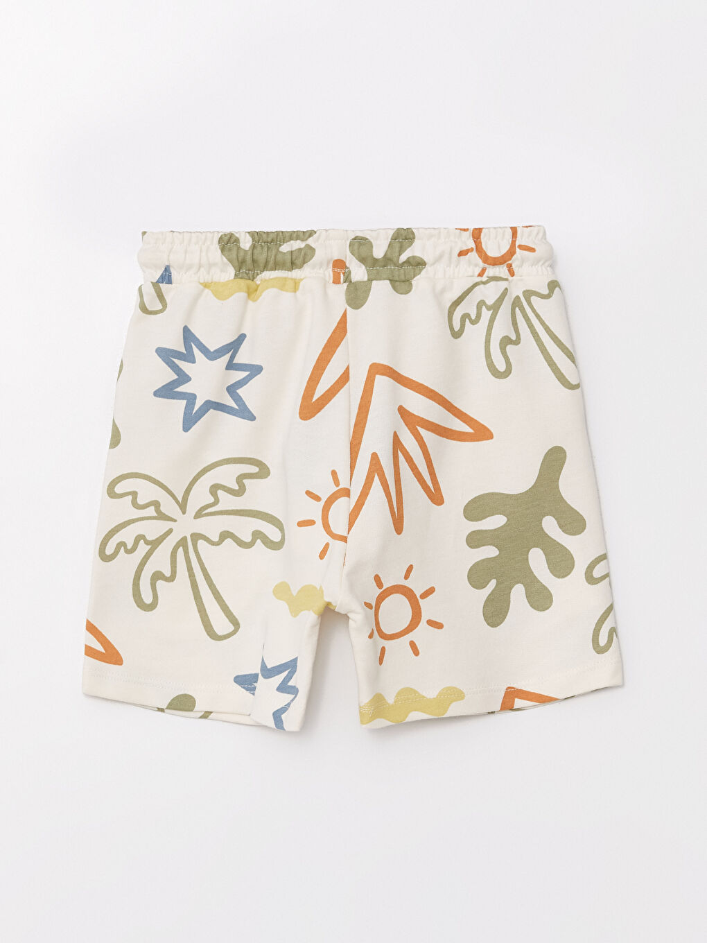 Elastic Waist Basic Baby Boy Shorts 2 Pieces -S4JA67Z1-GHY
