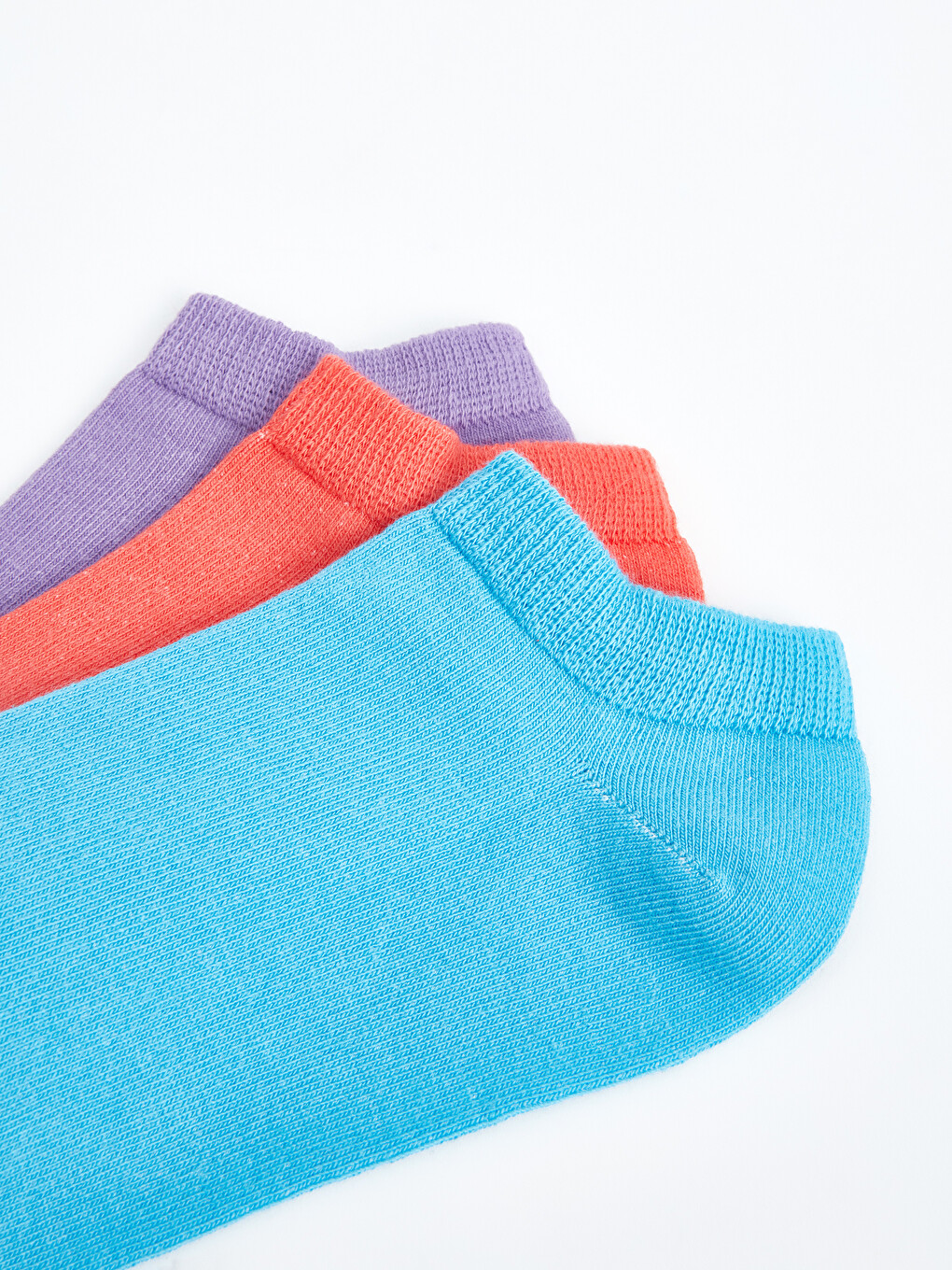 Women's Plain Trainer Socks 3-pack-2