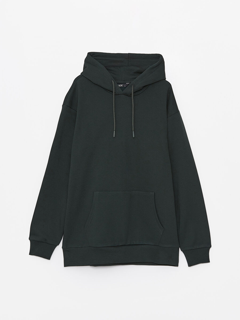 LCW Casual Koyu Yeşil Uzun Kollu Erkek Hoodie - 5