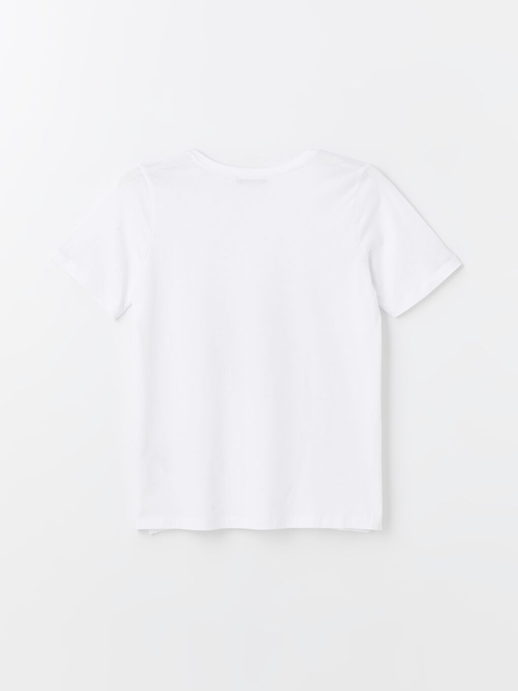 Crew Neck Printed Short Sleeve Women's T-shirt -S4JB56Z8-FFB