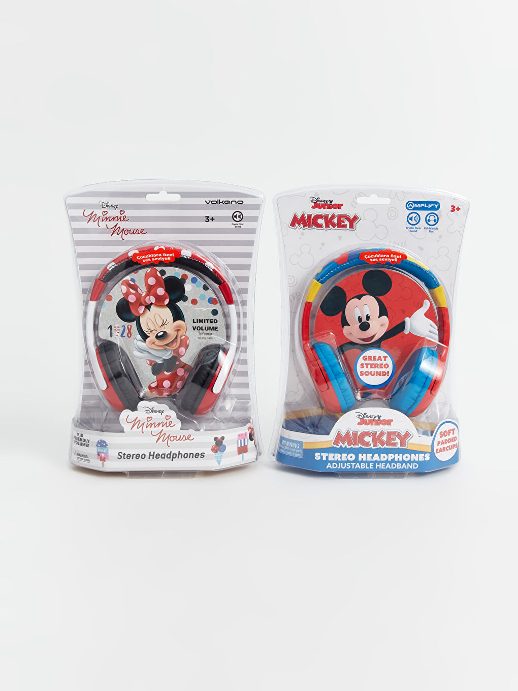 VOLKANO Karışık Asorti Mickey ve Minnie Mouse Baskılı Kulaklık