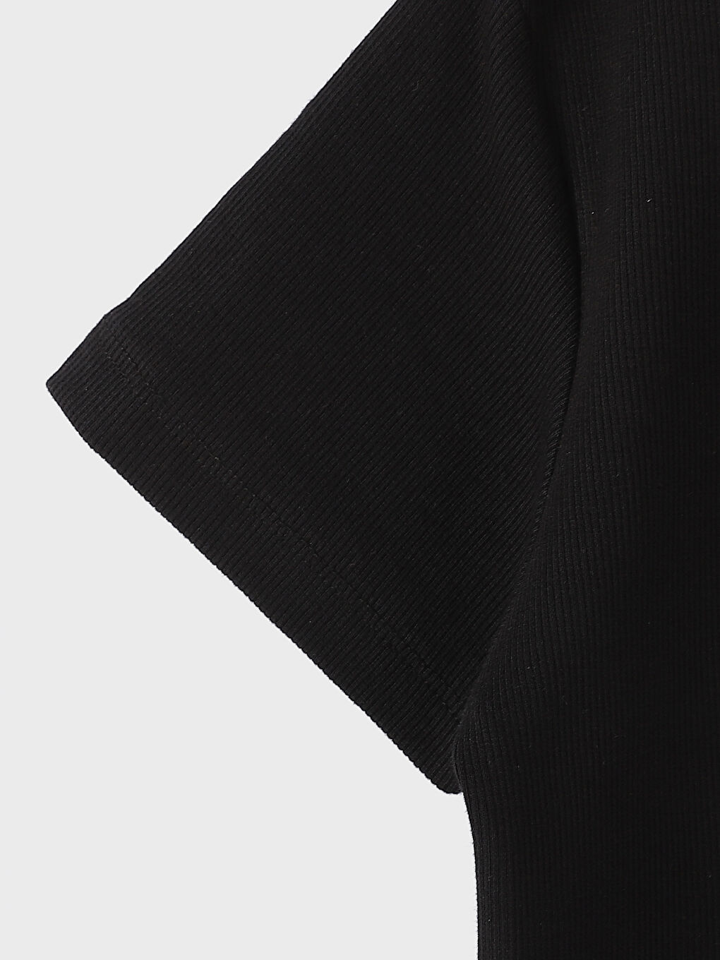 Crew Neck Plain Short Sleeve Women's T-Shirt-2