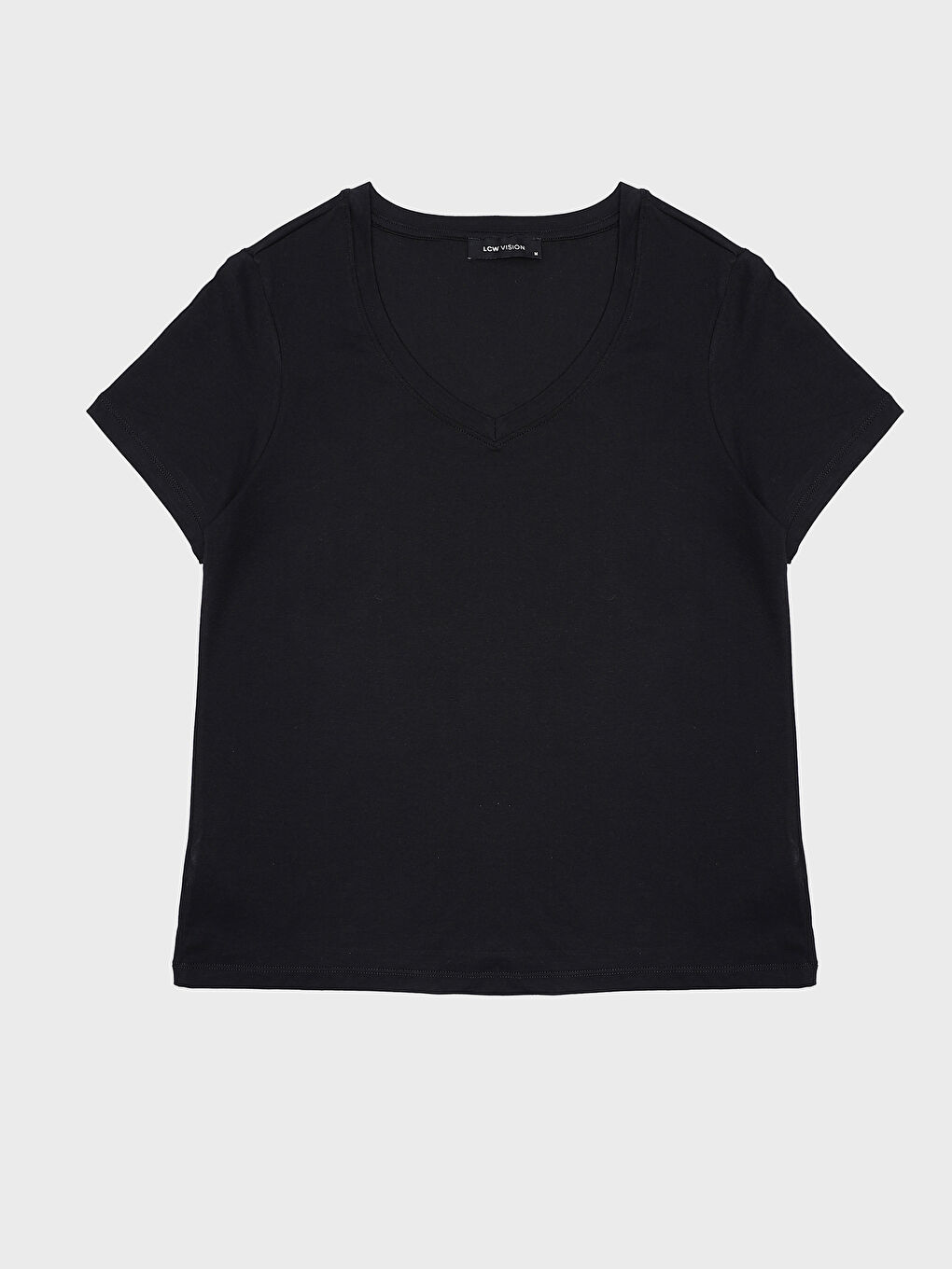 Crew Neck Plain Short Sleeve Women's T-Shirt -S4JC65Z8-CVL