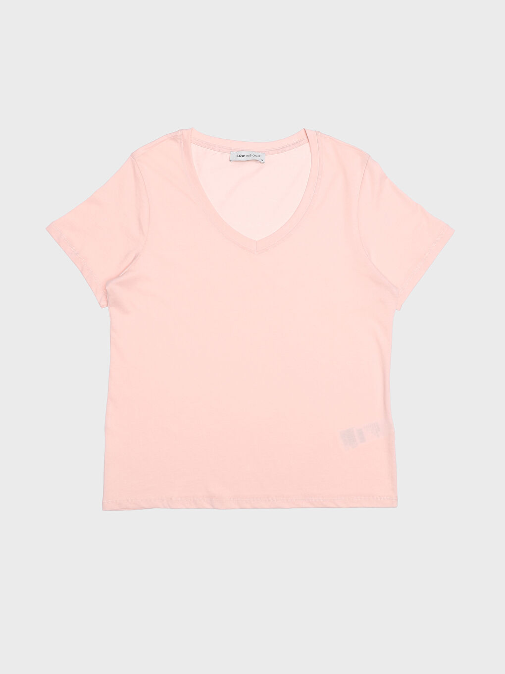 Crew Neck Plain Short Sleeve Women's T-Shirt -S4JC65Z8-FUT