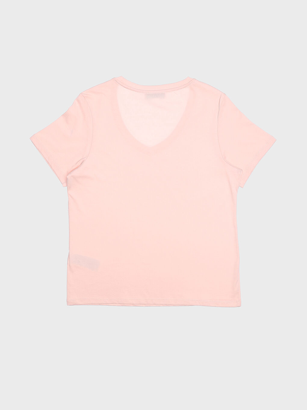 Crew Neck Plain Short Sleeve Women's T-Shirt -S4JC65Z8-FUT