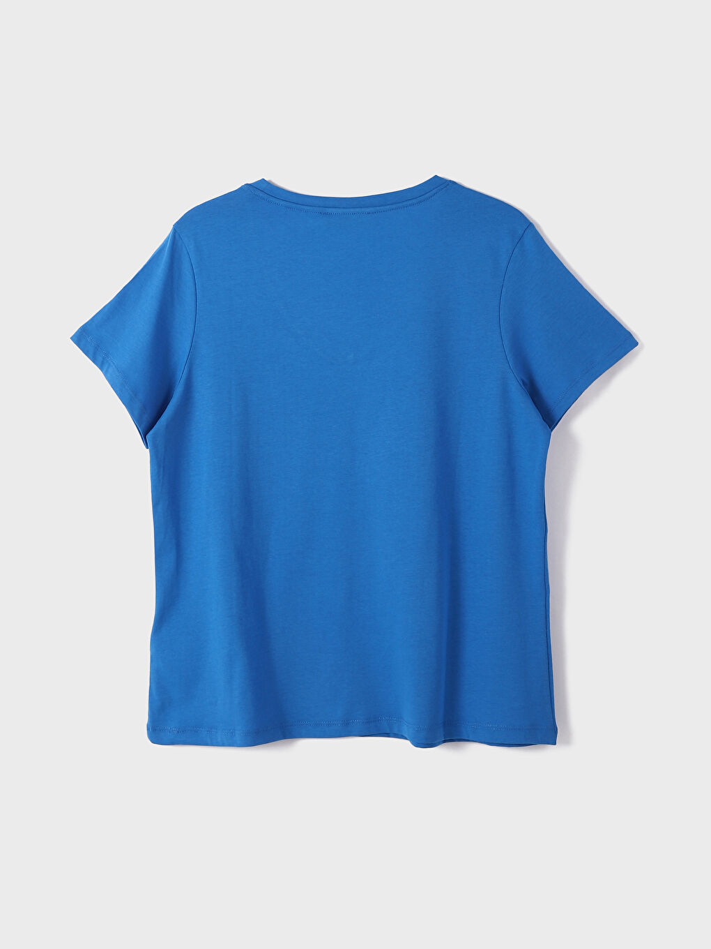 Crew Neck Plain Short Sleeve Women's T-Shirt -S4JC65Z8-H0U