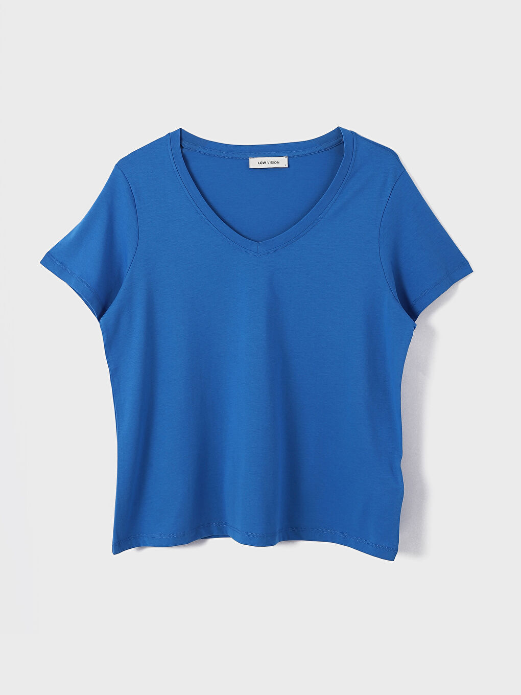 Crew Neck Plain Short Sleeve Women's T-Shirt -S4JC65Z8-H0U
