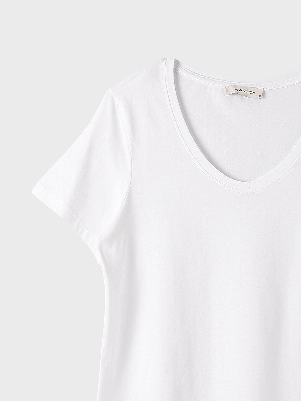 Crew Neck Plain Short Sleeve Women's T-Shirt -S4JC65Z8-Q6K