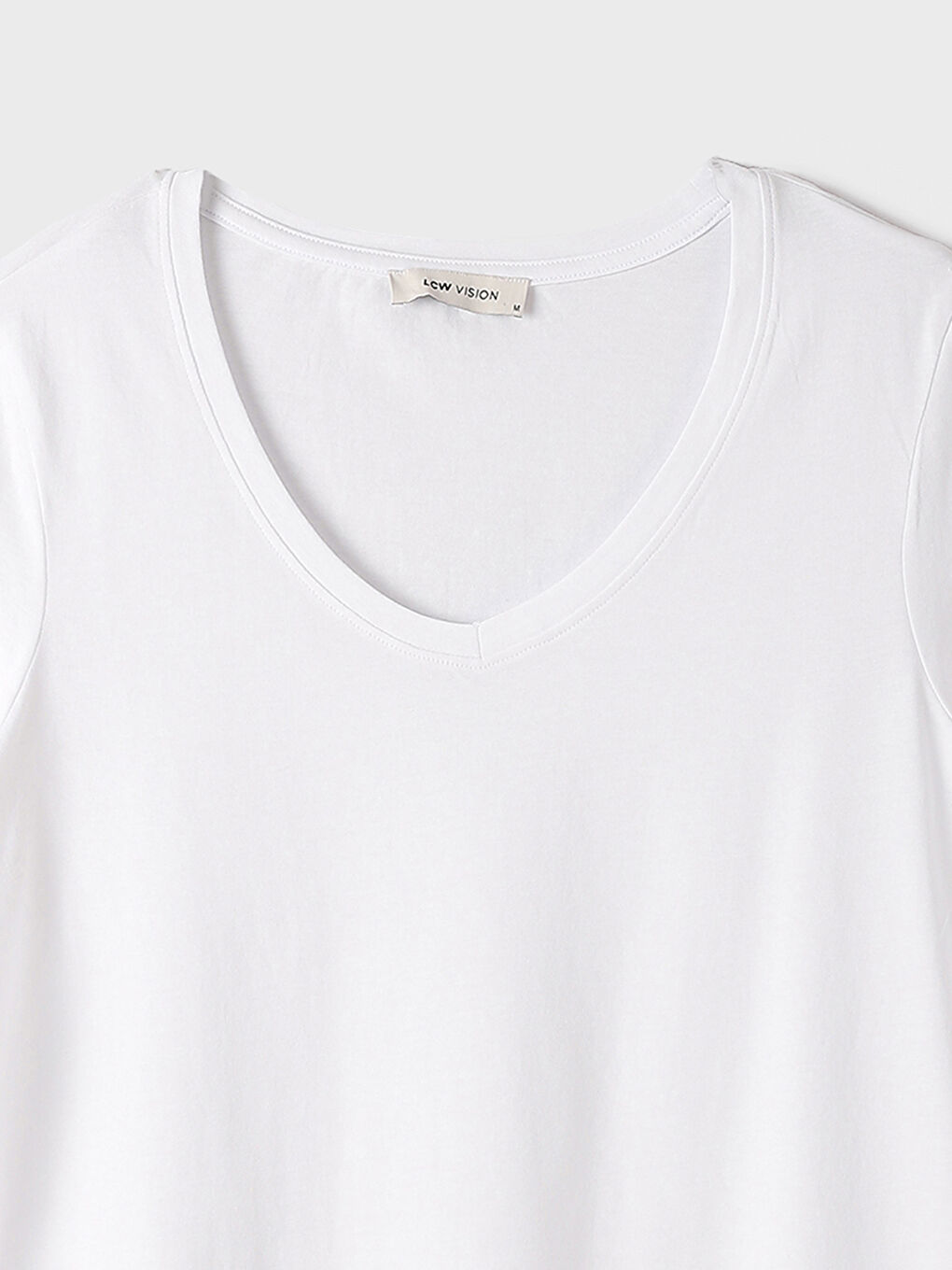 Crew Neck Plain Short Sleeve Women's T-Shirt -S4JC65Z8-Q6K