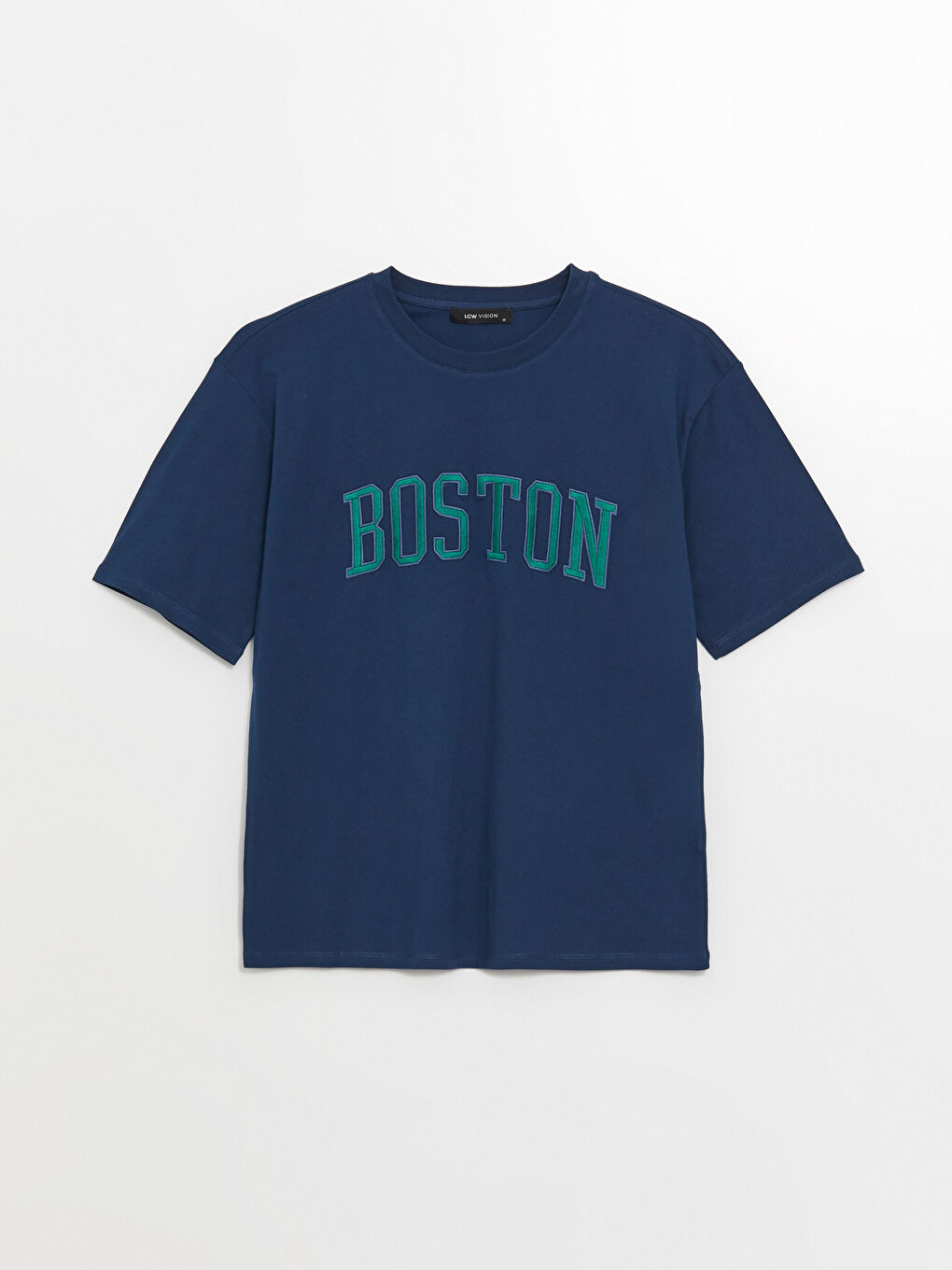 Crew Neck Printed Short Sleeve Oversized T-Shirt -S4JD36Z8-HRC