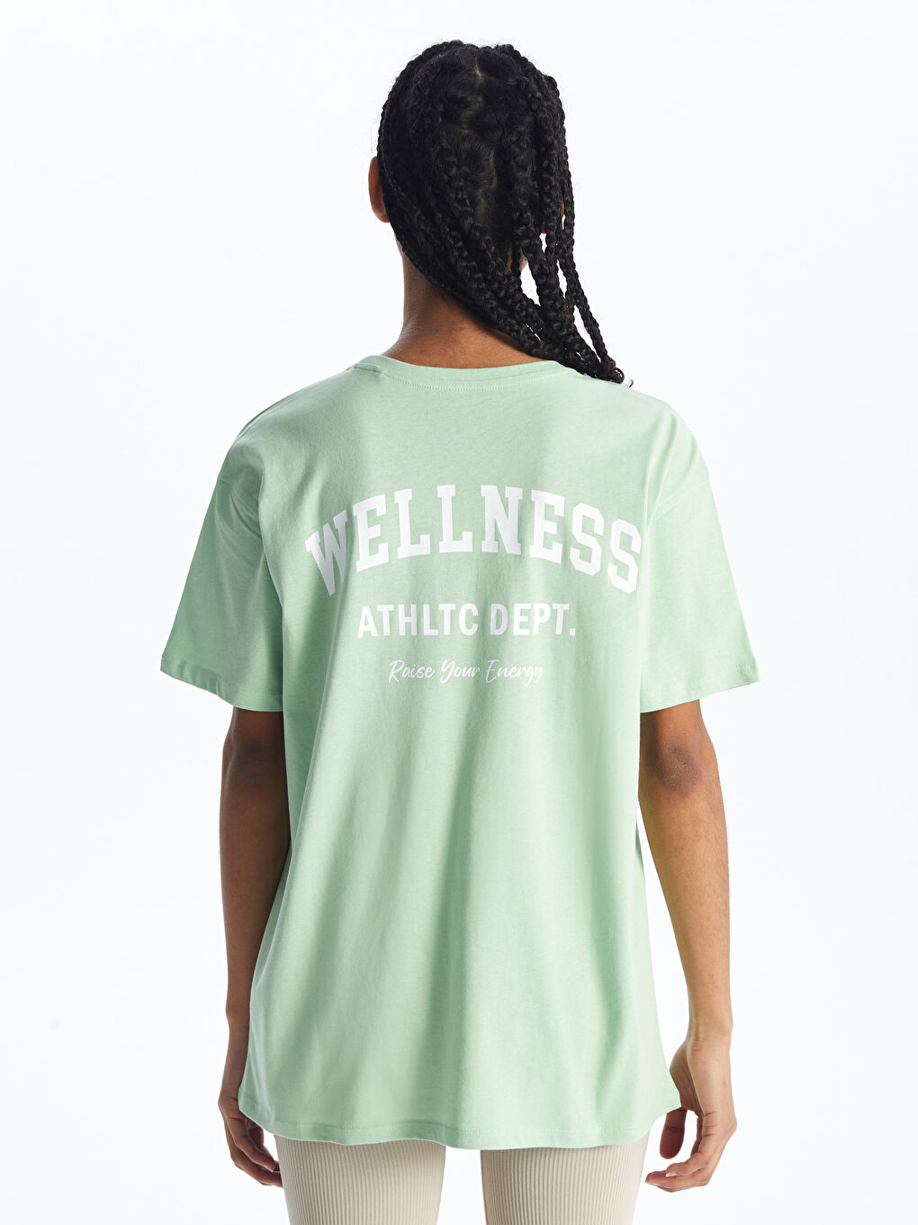 XSIDE Crew Neck Printed Short Sleeve Women's T-Shirt -S4JD50Z8-SX9