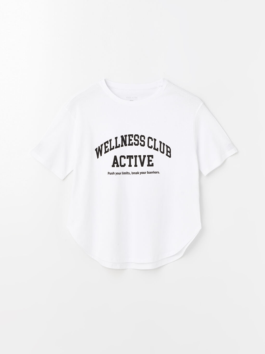 XSIDE ACTIVE Crew Neck Printed Short Sleeve Women's T-Shirt -S4JD51Z8-Q6K
