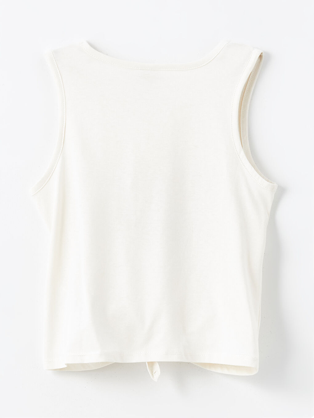 Crew Neck Floral Girls' Crop Tank Top-1