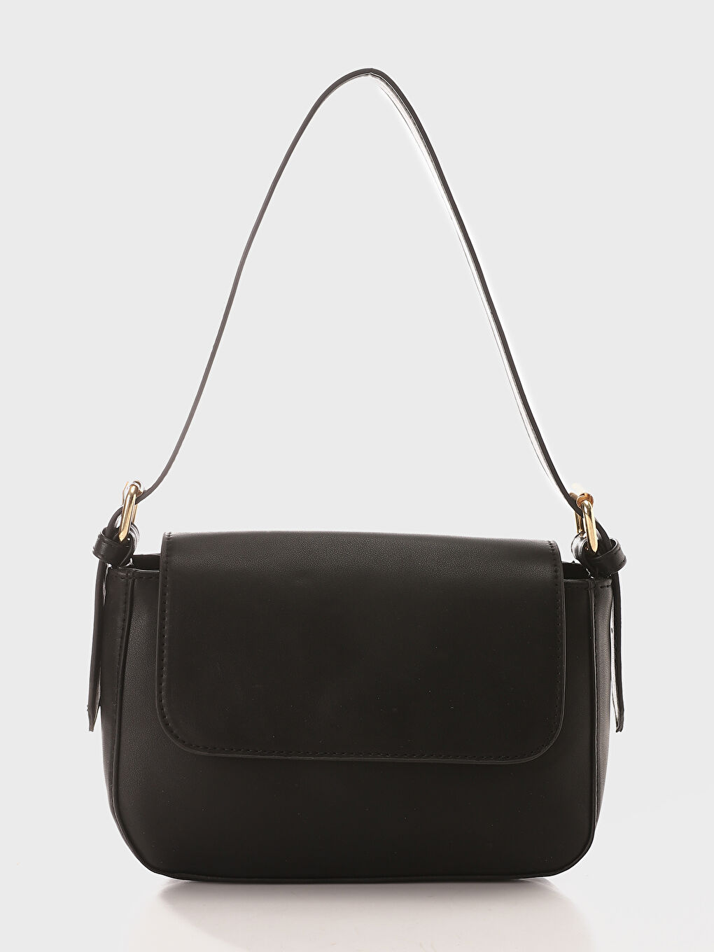 شنطة كتف جلد صناعي بسيور - للنساء