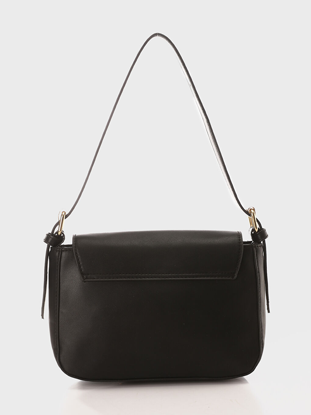 شنطة كتف جلد صناعي بسيور - للنساء-1