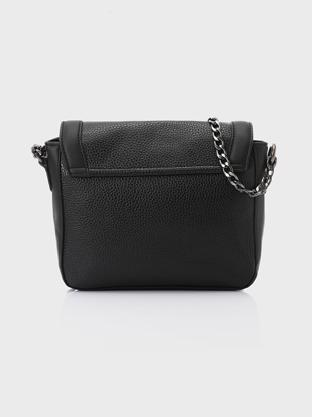 Leather-Look Women's Shoulder Bag-3