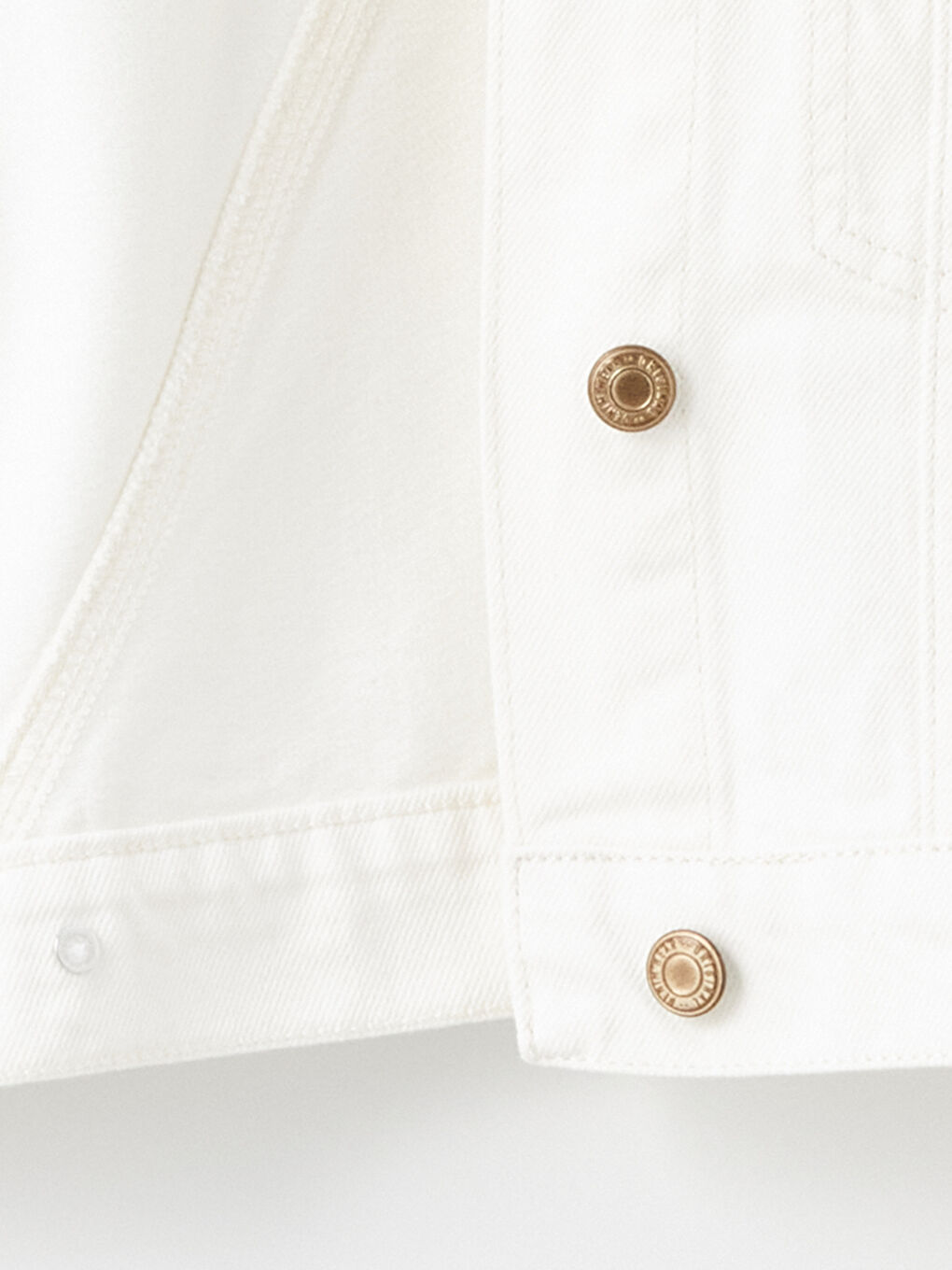 Shirt Collar Crop Women's Jean Jacketx -S4JE77Z8-844