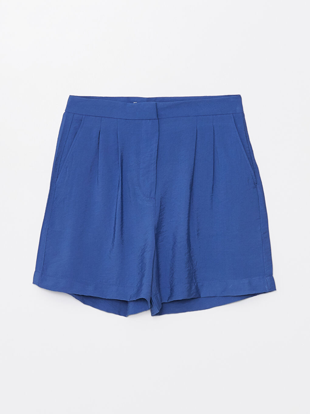 Women's Relaxed Fit Plain Shorts -S4JF20Z8-R4D