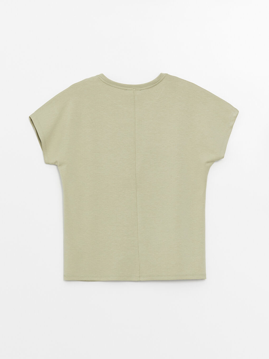 Crew Neck Regular Short Sleeve Women's T-shirt -S4JG34Z8-GHY