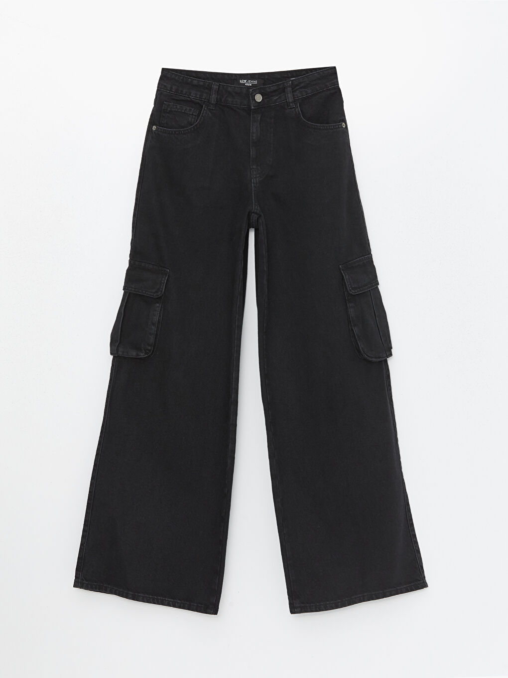 Wideleg Women's Cargo Jean Pants -S4JG57Z8-327