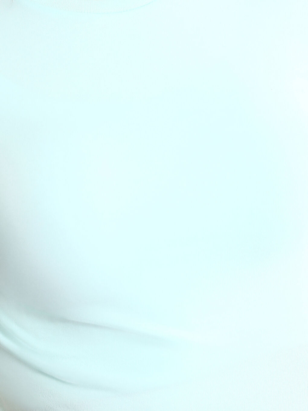 Crew Neck Plain Short Sleeve Women's T-Shirt-2