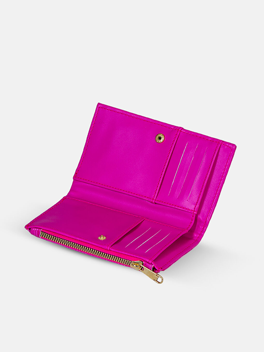 محفظة جلد صناعي بتأثير جلد التمساح للسيدات-1