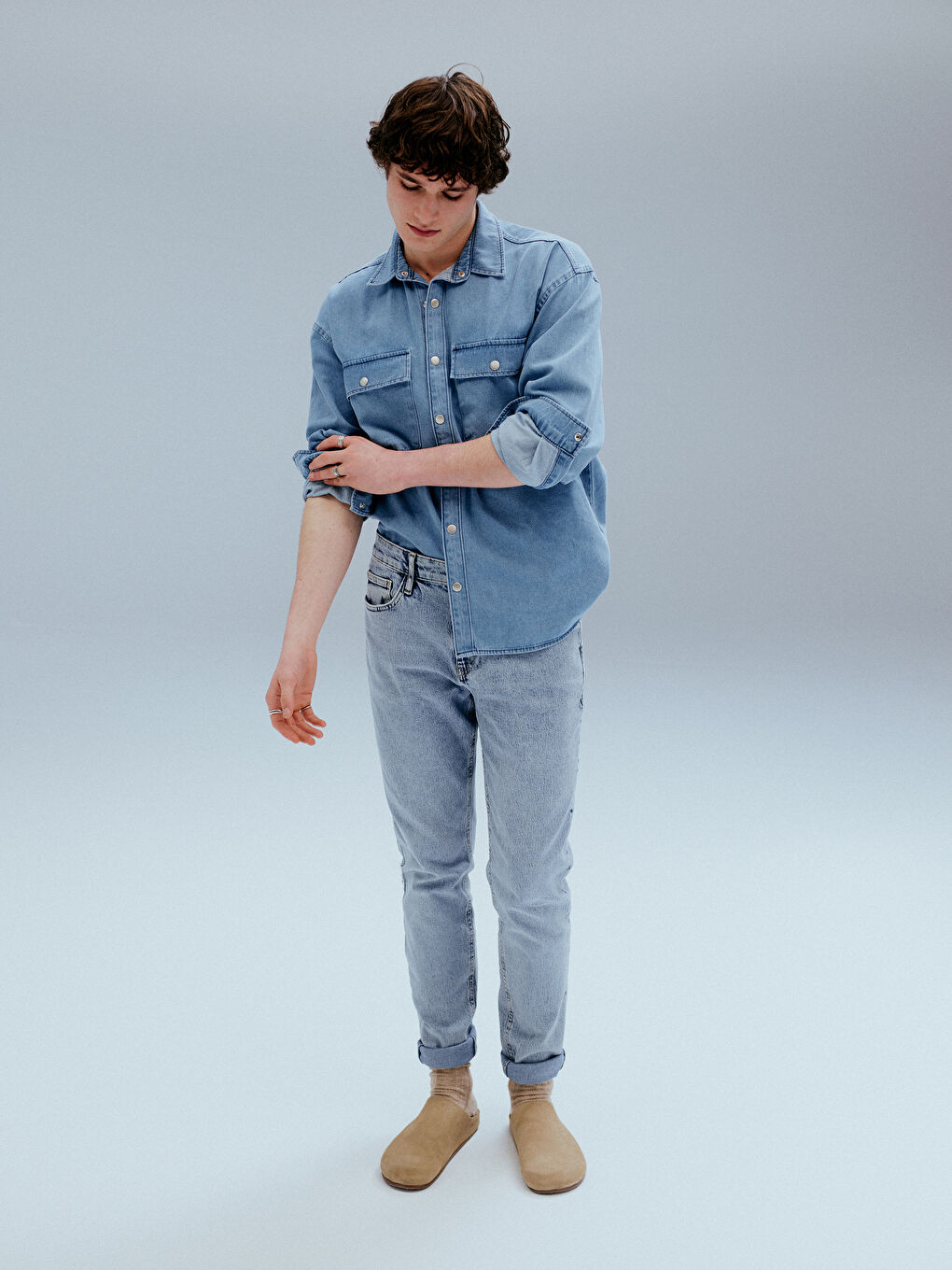LCW Jeans 750 Slim Fit Men's Jeans -S4JH57Z8-311