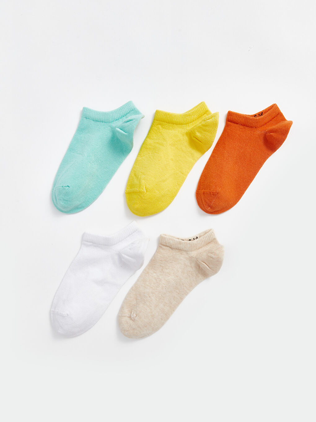 Printed Baby Boys Trainer Socks 5 Pack